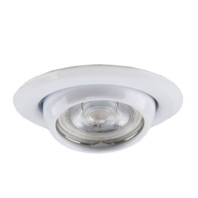 Foco empotrable blanco de aluminio, Ando