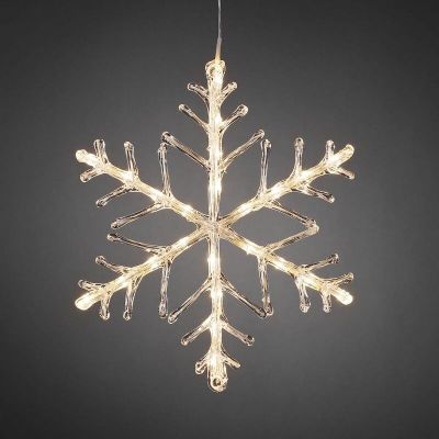 Copo de nieve acrílico LED
