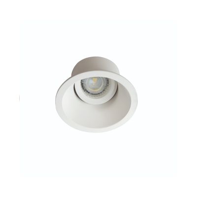 Foco empotrable blanco de aluminio, Aprila