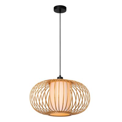 Lámpara colgante de bambú madera, Thuline