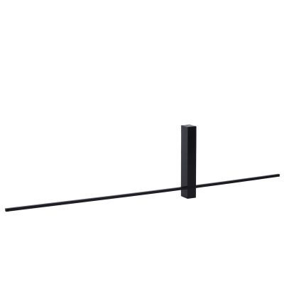 Aplique moderno negro, Segin, 10W, 2700K LED