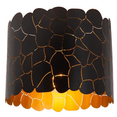 Lámpara de techo moderna negra, Almelo