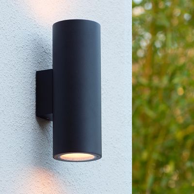 Aplique up down moderno negro, Volantis, IP54