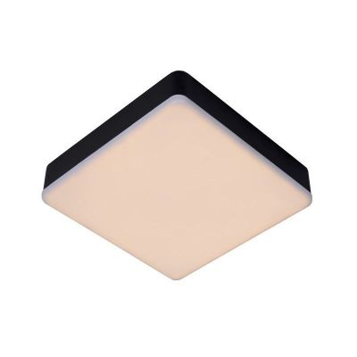 Plafón de techo moderno negro, Ceres, 30W, 3000K LED, IP44