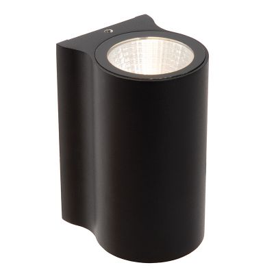 Lámpara exterior moderna negra, Akra, 6W, 3000K LED, IP54