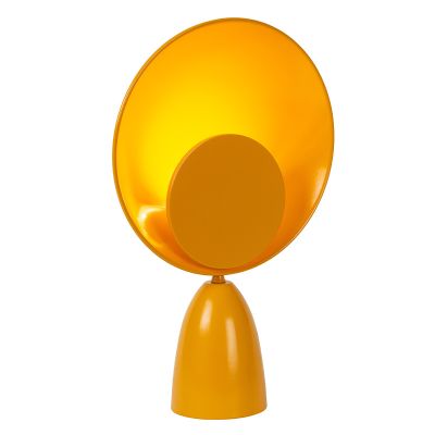 Lámpara de mesa moderna amarilla, Castamar, 3W, 3000K LED, con interruptor