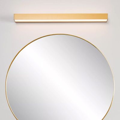 Aplique baño moderno latón, Alexa, 8W, 3000K LED, IP44