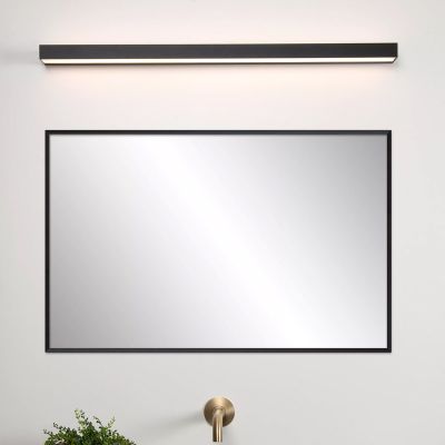 Aplique baño moderno negro, Alexa, 13W, 3000K LED, IP44