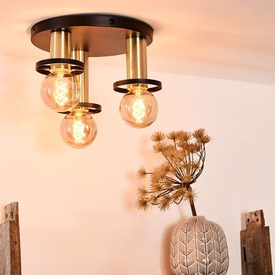 Plafón de techo moderno dorado, Anaka