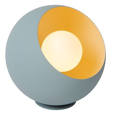 Lámpara de mesa moderna azul, Doredos, con interruptor