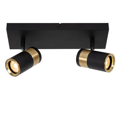 Foco de techo moderno negro, Gorik