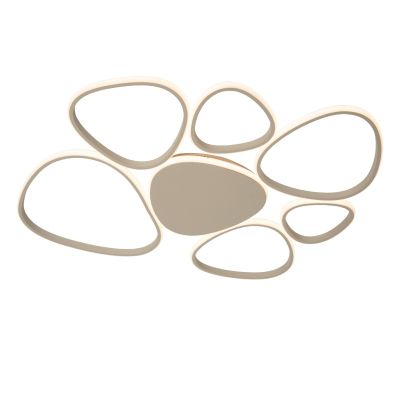 Plafón de techo moderno gris pardo, Samling, 72W, white switch LED