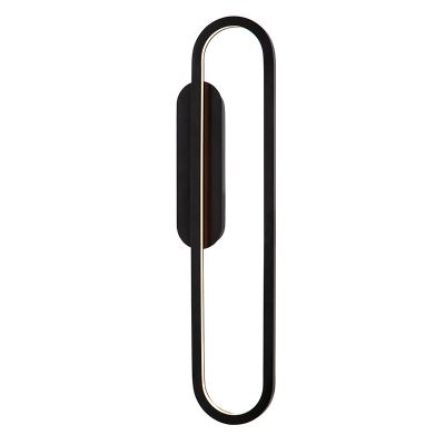 Aplique moderno negro, Thelma, 22W, dim to warm LED