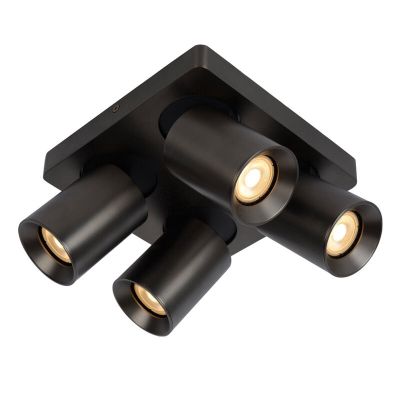 Foco de techo moderno negro, Nigel