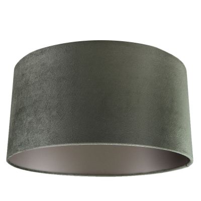 40 cm pantalla lámpara terciopelo verde, Emilius