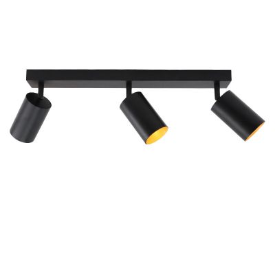 Foco de techo de aluminio dorado, Nataly