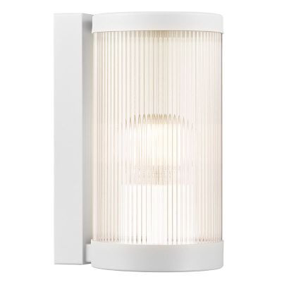 Lámpara exterior retro blanca, Coupar, IP54