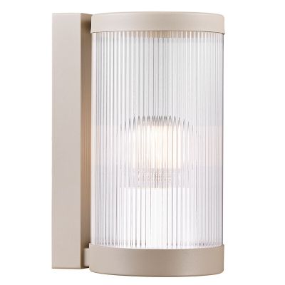 Lámpara exterior retro beige, Coupar, IP54