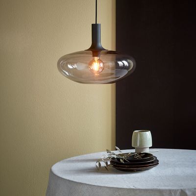 Lámpara colgante diseño negra, Alton