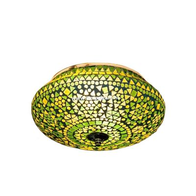 Plafón de techo verde oriental, Mimoun