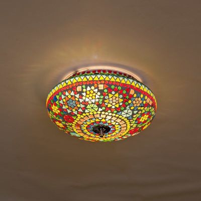 Plafón de techo multicolor oriental, Mimoun