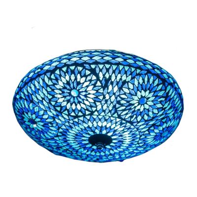Plafón de techo azul oriental, Louay