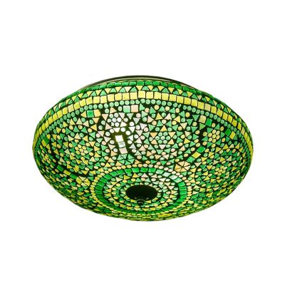 Plafón de techo verde oriental, Louay