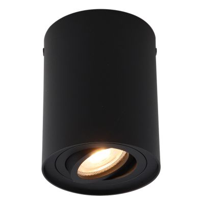 Aplique de techo negro moderno, Onno