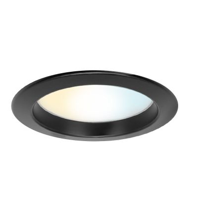 Downlight de aluminio negro, Otmar, 15W, white switch LED, IP22