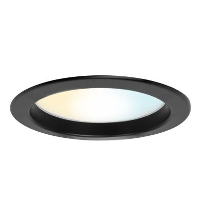 Downlight de aluminio negro, Otmar, 15W, white switch LED, IP22