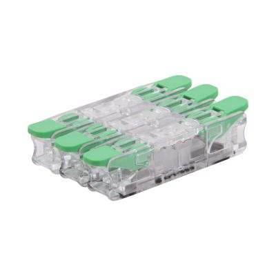 Terminal de soldadura (25 piezas), 3 hilos, 0,2 - 4 mm²