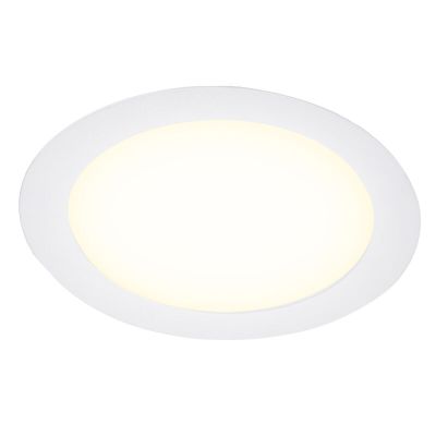 Downlight de aluminio blanco, Umbriel, 18W, 4000K LED, IP44