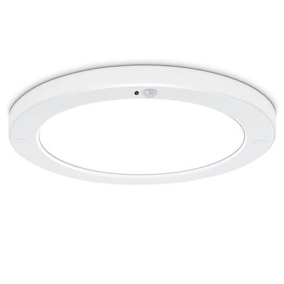 Downlight LED empotrable/superficie con sensor de movimiento, Okno, 17,6W, interruptor blanco, IP22