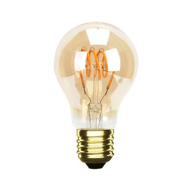 Bombilla LED E27 regulable ámbar, 4W, 2000K