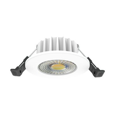 Downlight de aluminio blanco, Hobie, 6W, white switch LED, IP65