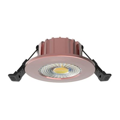 Downlight de aluminio cobre, Hobie, 6W, white switch LED, IP65
