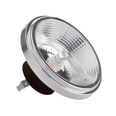 Bisolux bombilla LED G53 (AR111) regulable Cuma, negro, 12W, dim to warm