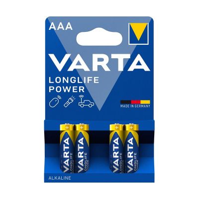 Paquete de 4 pilas Varta AAA