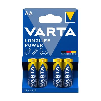 Paquete de 4 pilas Varta AA