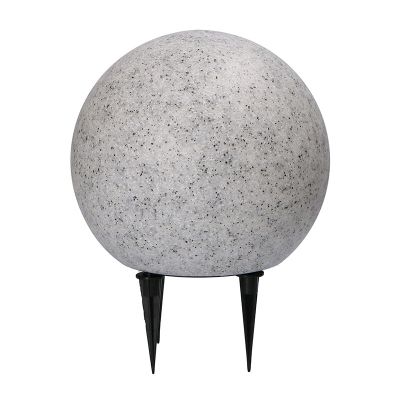 Estaca para jardín gris de plástico, Stonie, 4,5W, 2700K LED, IP65