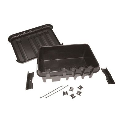 Q-Link Caja de cables Dribox Medium IP54, Negro