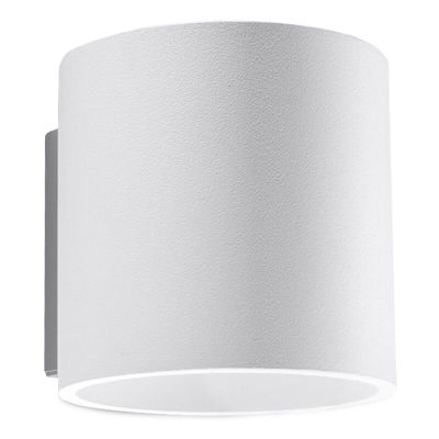 Aplique up down de aluminio blanco, Amely