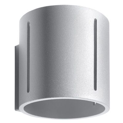 Aplique up down de aluminio gris, Jamey