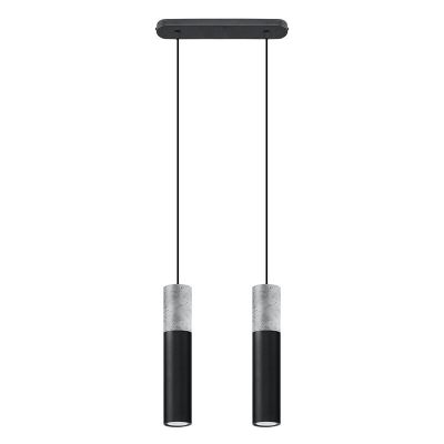 Lámpara colgante de cemento gris, Fardou