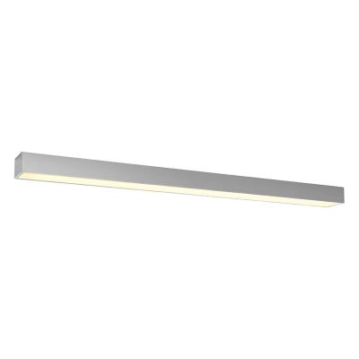 Aplique de aluminio gris, Mascha, 48W, 3000K LED