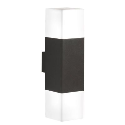 Aplique up down de aluminio antracita, Sodbury, IP44