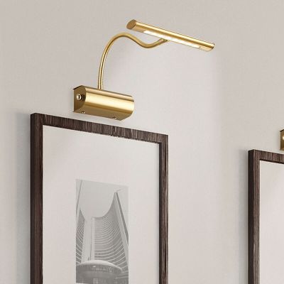 Lámpara para cuadros moderna latón, Eliza, 4W, 3000K LED