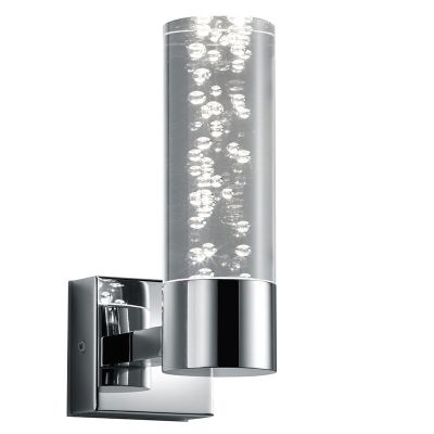 Aplique diseño cromado, Delfina, 3,1W, 3000K LED, IP44
