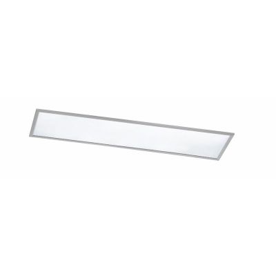 Plafón de techo moderno níquel, Badria, 30W, 3000K LED