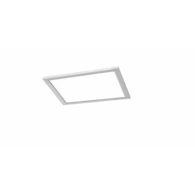 Plafón de techo moderno níquel, Badria, 15W, 3000K LED